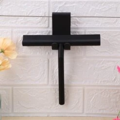 ATV PERFECTUM Douchewisser Zwart Met Ophangsysteem - Raamwisser- Trekker Douche - Silicone - 21cm X 16cm - Badkamer Accessoires - Douchewisser -Winkel Voor Dagelijkse Benodigdheden 1200x1200 2375