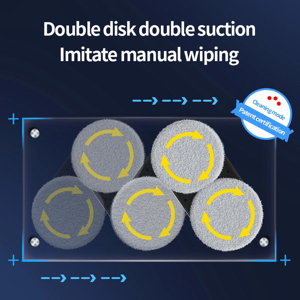 PuroTech Robot Ramenwasser - Ruitenreiniger - Nieuwste Uitvoering - Ramenwisser - Elektrische Ramenwisser - Incl. Afstandsbediening - Raamrobot 4 PuroTech Robot Ramenwasser - Ruitenreiniger - Nieuwste Uitvoering - Ramenwisser - Elektrische Ramenwisser - Incl. Afstandsbediening - Raamrobot - Afbeelding 2