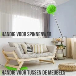 Strex Telescopische Plumeau Set Met Telescoopsteel - 60 Tot 140 Cm - Uitschuifbaar - Flexibel - Microvezel Ragebol - 5-Delige Schoonmaak Set -Winkel Voor Dagelijkse Benodigdheden 1200x1200 2534