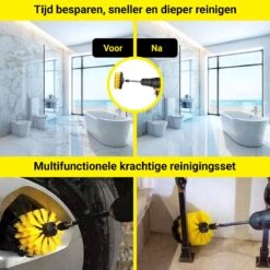 Merkloos 4-delige Borstelset Voor Boormachine - Inclusief Verlengstuk - Opzetborstels - Schrobborstel - Schuurborstel - Schoonmaakborstel - Tapijtreiniger - Brush - Geel - Gratis Verzending 18 Merkloos 4-delige Borstelset Voor Boormachine - Inclusief Verlengstuk - Opzetborstels - Schrobborstel - Schuurborstel - Schoonmaakborstel - Tapijtreiniger - Brush - Geel - Gratis Verzending -Winkel Voor Dagelijkse Benodigdheden 1200x1200 2571