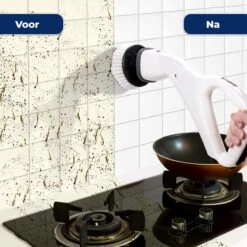 B-care Elektrische Schoonmaakborstel - 4 Opzetstukken - Wasborstel - Poetsmachine - Schrobborstel - Handborstel - Werkborstel - Schrobber - Boorborstel - Schoonmaakmiddelen - Reinigingsborstel -Winkel Voor Dagelijkse Benodigdheden 1200x1200 2622