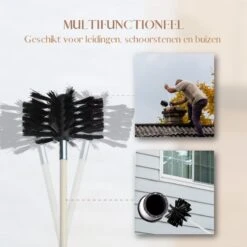 Waay Lifestyle Schoorsteenveegset - Schoorsteenborstel 6 Meter - Schoorsteenreiniger - Schrobborstels - Schoorsteenveger - Flexibele Steel - Geschikt Voor Boormachine - Wit 13 Waay Lifestyle Schoorsteenveegset - Schoorsteenborstel 6 Meter - Schoorsteenreiniger - Schrobborstels - Schoorsteenveger - Flexibele Steel - Geschikt Voor Boormachine - Wit -Winkel Voor Dagelijkse Benodigdheden 1200x1200 2667
