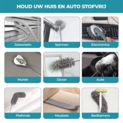 NovaBeau Plumeau Met Telescoopsteel – Microvezel Ragebol Uitschuifbaar - 9-delig Duster Set Met Voegenborstel – RVS Stoffer – Grijs Chenille Borstel – Wasbaar En Draaibaar 14 NovaBeau Plumeau Met Telescoopsteel – Microvezel Ragebol Uitschuifbaar - 9-delig Duster Set Met Voegenborstel – RVS Stoffer – Grijs Chenille Borstel – Wasbaar En Draaibaar -Winkel Voor Dagelijkse Benodigdheden 1200x1200 2714