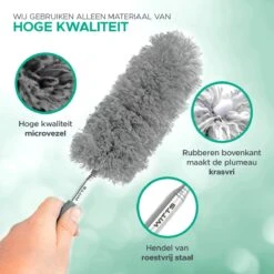 WITTS Telescopische Plumeau - Ragebol – Uitschuifbaar - Grijs -Winkel Voor Dagelijkse Benodigdheden 1200x1200 2718