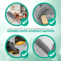 WITTS Telescopische Plumeau - Ragebol – Uitschuifbaar - Grijs -Winkel Voor Dagelijkse Benodigdheden 1200x1200 2719