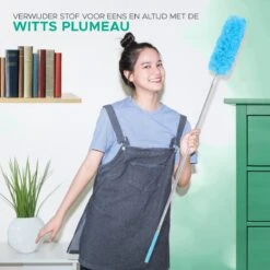 WITTS Telescopische Plumeau Met Telescoopsteel - 60 Tot 140 Cm - Uitschuifbaar - Blauw -Winkel Voor Dagelijkse Benodigdheden 1200x1200 2748