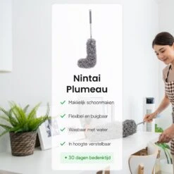 Plumeau Uitschuifbaar Tot 280cm - RVS - Telescopisch - Plumeau Met Telescoopsteel - 360° Flexibel 15 Plumeau Uitschuifbaar Tot 280cm - RVS - Telescopisch - Plumeau Met Telescoopsteel - 360° Flexibel -Winkel Voor Dagelijkse Benodigdheden 1200x1200 2760