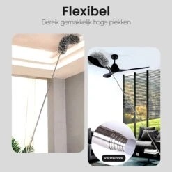 Plumeau Uitschuifbaar Tot 280cm - RVS - Telescopisch - Plumeau Met Telescoopsteel - 360° Flexibel 17 Plumeau Uitschuifbaar Tot 280cm - RVS - Telescopisch - Plumeau Met Telescoopsteel - 360° Flexibel -Winkel Voor Dagelijkse Benodigdheden 1200x1200 2762