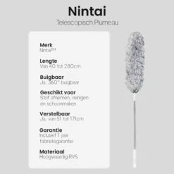 Plumeau Uitschuifbaar Tot 280cm - RVS - Telescopisch - Plumeau Met Telescoopsteel - 360° Flexibel 18 Plumeau Uitschuifbaar Tot 280cm - RVS - Telescopisch - Plumeau Met Telescoopsteel - 360° Flexibel -Winkel Voor Dagelijkse Benodigdheden 1200x1200 2763