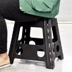 Merkloos Verdikt Kunststof Klapkruk-draagbaar-opvouwbare Kruk-Met Antislip Oppervlak Zwart 29x22cmx45cm -Winkel Voor Dagelijkse Benodigdheden 1200x1200 2801