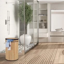 Relaxdays Wasmand Bamboe - Ronde Wasbox Met Deksel - 63 X 40 Cm - 65 Liter - Zwart 18 Relaxdays Wasmand Bamboe - Ronde Wasbox Met Deksel - 63 X 40 Cm - 65 Liter - Zwart -Winkel Voor Dagelijkse Benodigdheden 1200x1200 2896