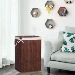 Springos Wasmand | Met Deksel | Opvouwbaar | 72 Liter | Met Uitneembare Waszak | Wasmand | Bruin 30 Springos Wasmand | Met Deksel | Opvouwbaar | 72 Liter | Met Uitneembare Waszak | Wasmand | Bruin -Winkel Voor Dagelijkse Benodigdheden 1200x1200 3012