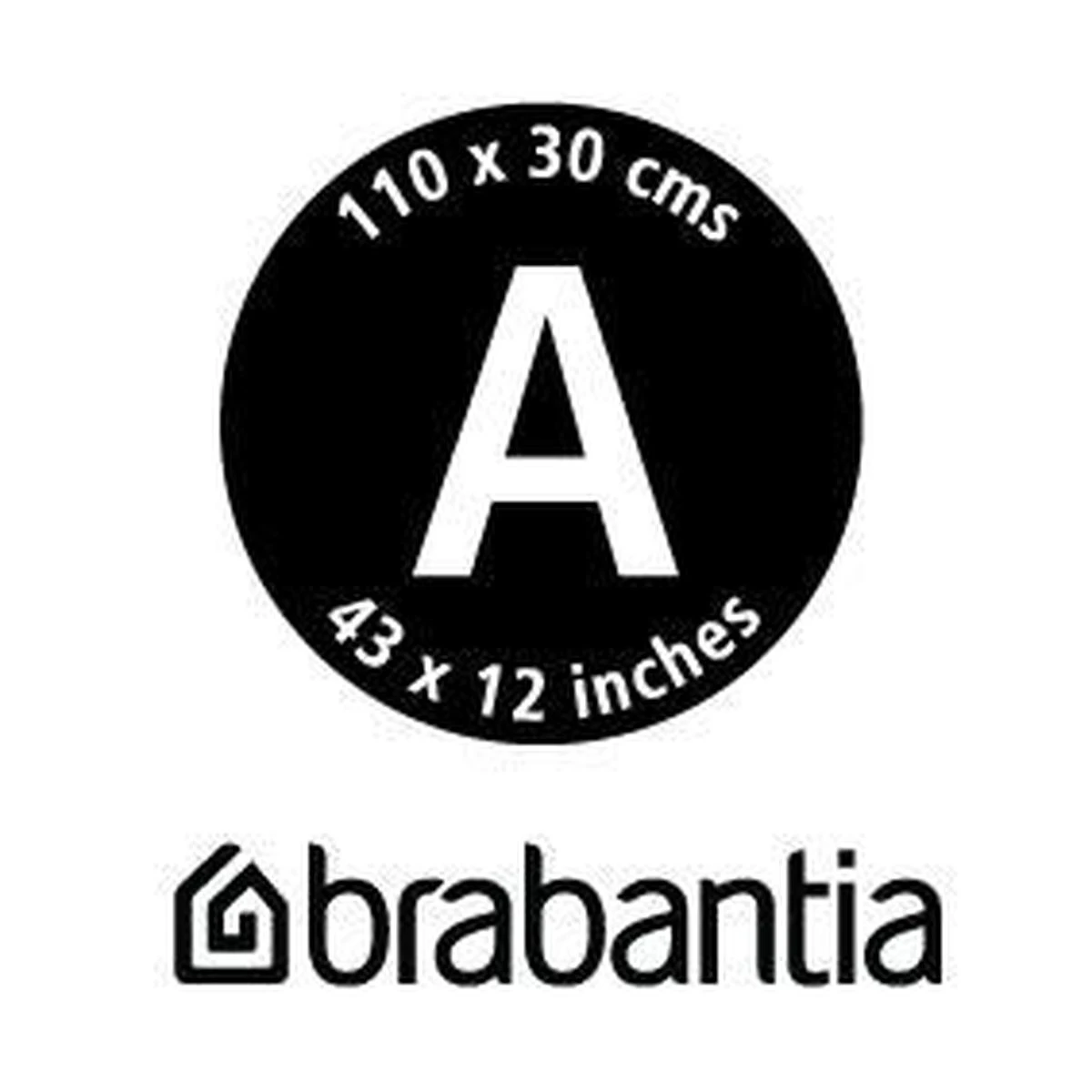 Brabantia Strijkplankhoes A - 110 X 30 Cm - Metallic - Alleen Toplaag 4 Brabantia Strijkplankhoes A - 110 X 30 Cm - Metallic - Alleen Toplaag - Afbeelding 2