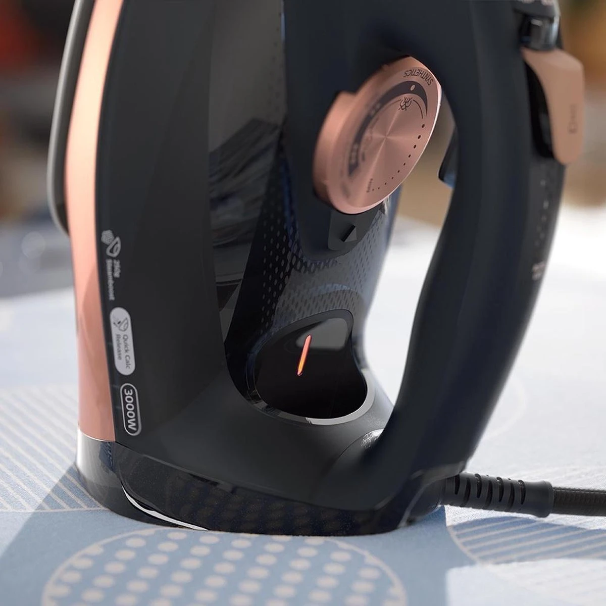 Philips Azur GC4909/60 - Stoomstrijkijzer - Donkerblauw/Rosé 19 Philips Azur GC4909/60 - Stoomstrijkijzer - Donkerblauw/Rosé - Afbeelding 17