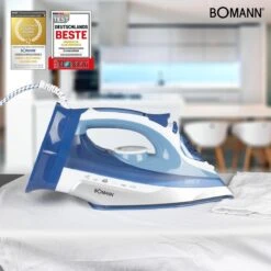 Bomann DB 6006 CB - Stoomstrijkijzer - Draadloos - 2400W - Blauw/Wit -Winkel Voor Dagelijkse Benodigdheden 1200x1200 3288