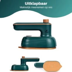JT Products Luxe Reisstrijkijzer – Stoom Strijkijzer – Inklapbaar - Mini Strijkijzer - 8,4x11,5CM - Travel Strijkijzer – Strijkijzer Vakantie – Reisstrijkijzer Klein -Winkel Voor Dagelijkse Benodigdheden 1200x1200 3302
