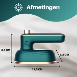 JT Products Luxe Reisstrijkijzer – Stoom Strijkijzer – Inklapbaar - Mini Strijkijzer - 8,4x11,5CM - Travel Strijkijzer – Strijkijzer Vakantie – Reisstrijkijzer Klein -Winkel Voor Dagelijkse Benodigdheden 1200x1200 3303