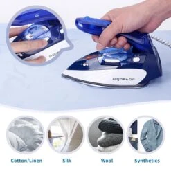 Aigostar Lucas 31PYF - Stoomstrijkijzer Travel/Reisstrijkijzer - 1100W - Paars/Wit 15 Aigostar Lucas 31PYF - Stoomstrijkijzer Travel/Reisstrijkijzer - 1100W - Paars/Wit -Winkel Voor Dagelijkse Benodigdheden 1200x1200 3307