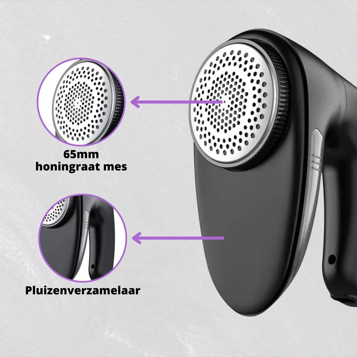 Merkloos Acestore Elektrische Pluizenverwijderaar + GRATIS EBook! - Ontpluizer - Pluizentondeuse - Draadloos En Oplaadbaar - Pluizenborstel - Stoffen Scheerapparaat 4 Merkloos Acestore Elektrische Pluizenverwijderaar + GRATIS EBook! - Ontpluizer - Pluizentondeuse - Draadloos En Oplaadbaar - Pluizenborstel - Stoffen Scheerapparaat - Afbeelding 2