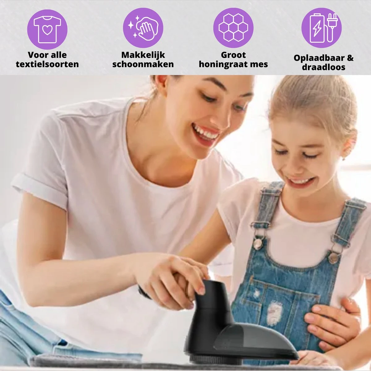 Merkloos Acestore Elektrische Pluizenverwijderaar + GRATIS EBook! - Ontpluizer - Pluizentondeuse - Draadloos En Oplaadbaar - Pluizenborstel - Stoffen Scheerapparaat 7 Merkloos Acestore Elektrische Pluizenverwijderaar + GRATIS EBook! - Ontpluizer - Pluizentondeuse - Draadloos En Oplaadbaar - Pluizenborstel - Stoffen Scheerapparaat - Afbeelding 5