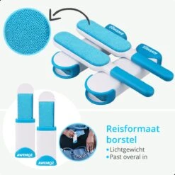 AWEMOZ Pluizenverwijderaar 4 Stuks - Pluizenborstel - Ontpluizer - Kledingroller – Pluizenroller - Kleefroller - Kledingborstel 14 AWEMOZ Pluizenverwijderaar 4 Stuks - Pluizenborstel - Ontpluizer - Kledingroller – Pluizenroller - Kleefroller - Kledingborstel -Winkel Voor Dagelijkse Benodigdheden 1200x1200 3463