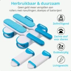 AWEMOZ Pluizenverwijderaar 4 Stuks - Pluizenborstel - Ontpluizer - Kledingroller – Pluizenroller - Kleefroller - Kledingborstel 16 AWEMOZ Pluizenverwijderaar 4 Stuks - Pluizenborstel - Ontpluizer - Kledingroller – Pluizenroller - Kleefroller - Kledingborstel -Winkel Voor Dagelijkse Benodigdheden 1200x1200 3465
