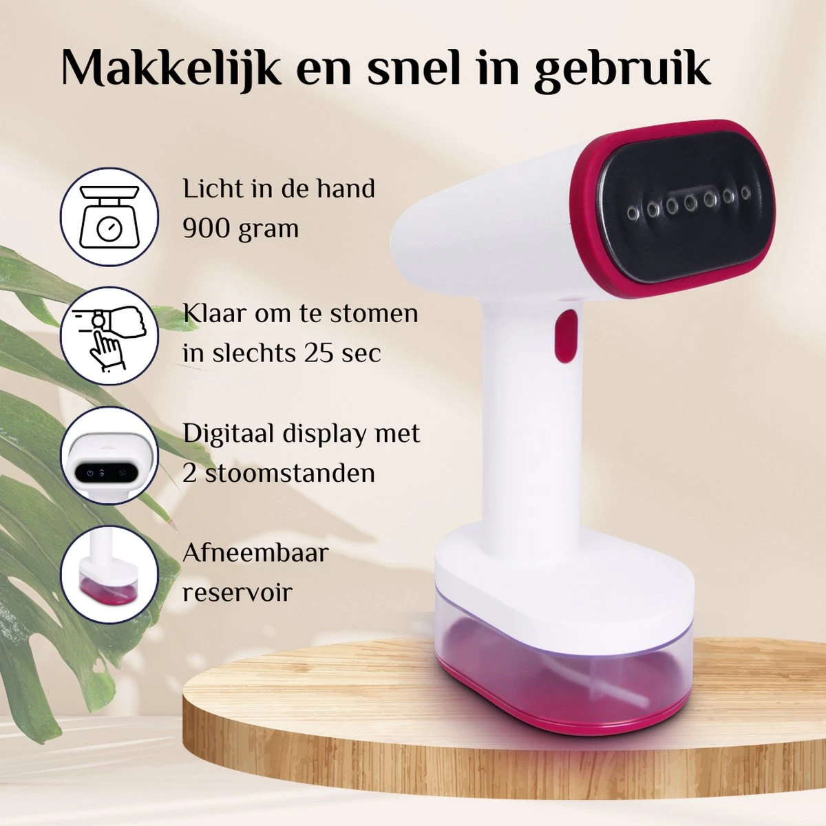 Add To Life E01Pro Kledingstomer – Stoomapparaat Kleding - Steamer – Stomer Kleding - Handstomer – Handstoomreiniger – Ingebouwd Reinigingssysteem - Inclusief Water Beschermende Reistas 6 Add To Life E01Pro Kledingstomer – Stoomapparaat Kleding - Steamer – Stomer Kleding - Handstomer – Handstoomreiniger – Ingebouwd Reinigingssysteem - Inclusief Water Beschermende Reistas - Afbeelding 4