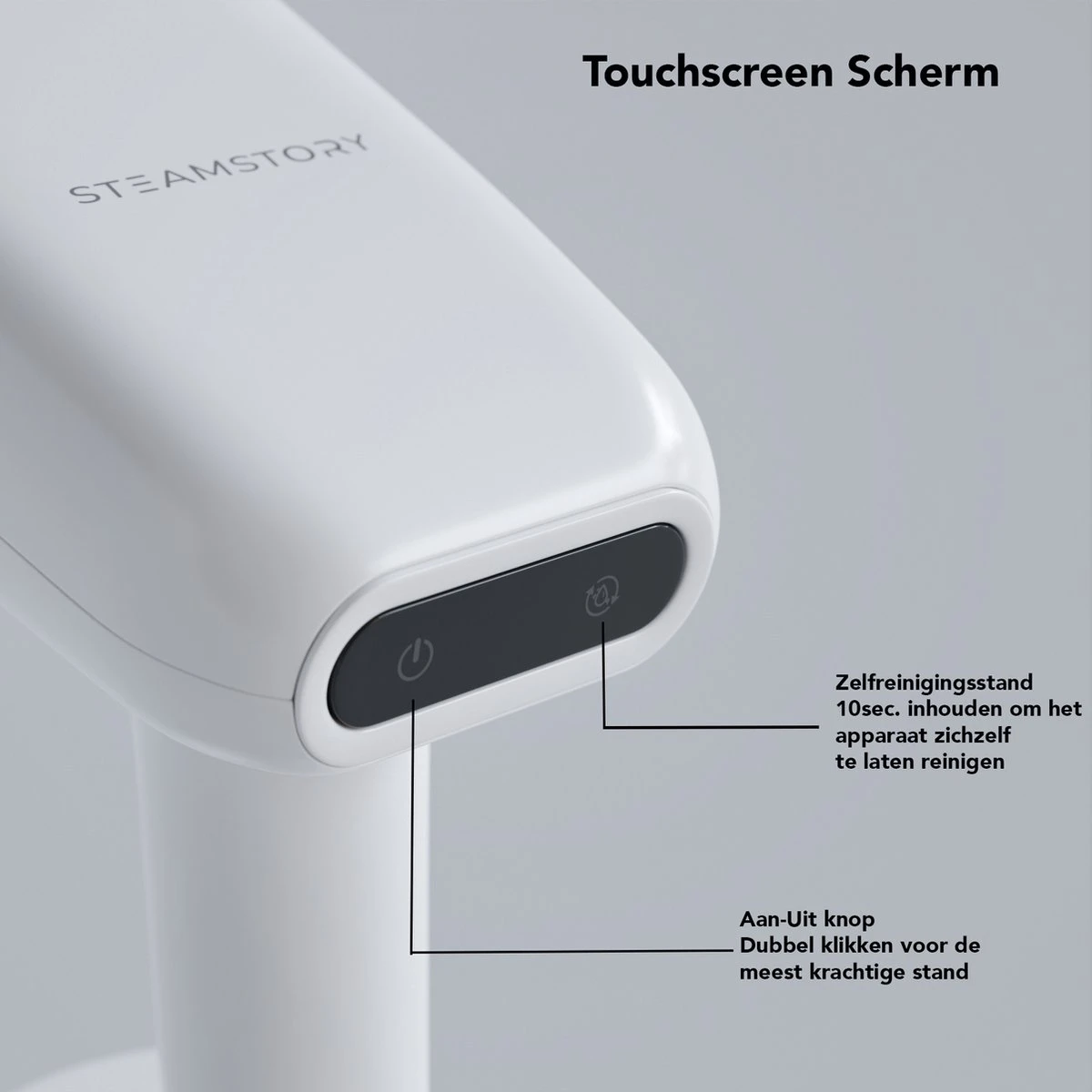 Kledingstomer & Reiniger - Hand Stomer - Stoom Apparaat Voor Kleding - Ontkreuker 6 Kledingstomer & Reiniger - Hand Stomer - Stoom Apparaat Voor Kleding - Ontkreuker - Afbeelding 4