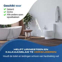 Witte Toiletblokjes Voor Inbouwreservoir Voor O.a Geberit En Grohe - 25 Stuks - Met Lavendel - Vlekvrij - Stortbakblokjes -Winkel Voor Dagelijkse Benodigdheden 1200x1200 3767