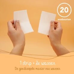 Cosmeau Wasmiddel Wasstrips 20 Wasbeurten Geurvrij Geurloos Wasvellen Wasdoekjes Detergent Sheets Proefpakket - Plasticvrij Biologisch Afbreekbaar -Winkel Voor Dagelijkse Benodigdheden 1200x1200 399