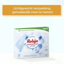 Robijn Classics Stralend Wit Wasmiddeldoekjes 16 Wasstrips -Winkel Voor Dagelijkse Benodigdheden 1200x1200 41