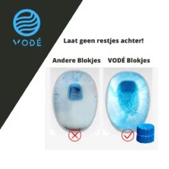 VODÉ Toiletblokjes Inbouwreservoir 28 Stuks - Voordeelverpakking – WC Blokjes – Stortbakblokjes – Geschikt Voor Geberit | Grohe - Lavendel Geur 10 VODÉ Toiletblokjes Inbouwreservoir 28 Stuks - Voordeelverpakking – WC Blokjes – Stortbakblokjes – Geschikt Voor Geberit | Grohe - Lavendel Geur -Winkel Voor Dagelijkse Benodigdheden 1200x1200 4107