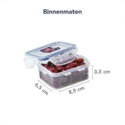 Lock&Lock (mini) Vershoudbakjes Set Met Deksel - Bewaardozen Voedsel - Snackdoosjes - Set Van 4 Stuks - Klein - 180 Ml - Transparant -Winkel Voor Dagelijkse Benodigdheden 1200x1200 4219