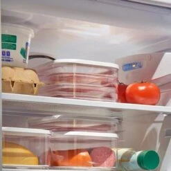 Mepal Modula Vleeswarendoos 3 Laags- Koelkast - Doorkijkvenster -Winkel Voor Dagelijkse Benodigdheden 1200x1200 4262