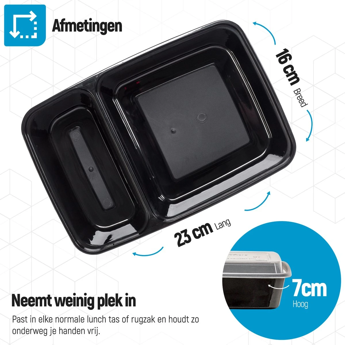 Meal Prep Bakjes - 10 Stuks - 2 Compartimenten - Lunchbox - Diepvriesbakjes - Vershoudbakjes - Plastic Bakjes Met Deksel - Magnetron Bakjes Met Deksel - Meal Prep - Vershouddoos - 1L - BPA Vrij – Fitcrafters 11 Meal Prep Bakjes - 10 Stuks - 2 Compartimenten - Lunchbox - Diepvriesbakjes - Vershoudbakjes - Plastic Bakjes Met Deksel - Magnetron Bakjes Met Deksel - Meal Prep - Vershouddoos - 1L - BPA Vrij – Fitcrafters - Afbeelding 9