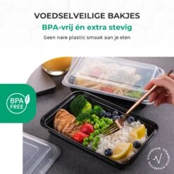 VitalDrive Meal Prep Bakjes - Magnetron Bakjes Met Deksel - Vershoudbakjes Set - Plastic Bakjes - 10 Stuks -Winkel Voor Dagelijkse Benodigdheden 1200x1200 4294