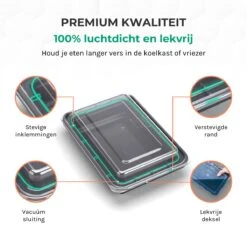 VitalDrive Meal Prep Bakjes - Magnetron Bakjes Met Deksel - Vershoudbakjes Set - Plastic Bakjes - 10 Stuks -Winkel Voor Dagelijkse Benodigdheden 1200x1200 4297