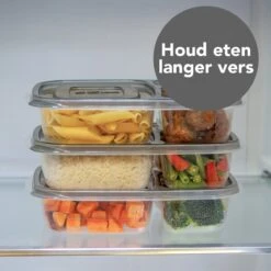 Meal Prep Bakjes - Diepvriesbakjes - Vershoudbakjes Set Met Deksel - Magnetron Bakjes - Diepvriesdozen - Met 3 Compartimenten - Stevig En Herbruikbaar - BPA Vrij - Set Van 6 Stuks - 965ml 18 Meal Prep Bakjes - Diepvriesbakjes - Vershoudbakjes Set Met Deksel - Magnetron Bakjes - Diepvriesdozen - Met 3 Compartimenten - Stevig En Herbruikbaar - BPA Vrij - Set Van 6 Stuks - 965ml -Winkel Voor Dagelijkse Benodigdheden 1200x1200 4354