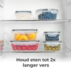 Vershoudbakjes - Meal Prep Bakjes - Lunchbox - Diepvriesbakjes - Vershouddoos - Vershoudbakjes Set - Plastic Bakjes - Voedselcontainer - Magnetron Bakjes Met Deksel - 18 Stuks - BPA Vrij - Stosh 18 Vershoudbakjes - Meal Prep Bakjes - Lunchbox - Diepvriesbakjes - Vershouddoos - Vershoudbakjes Set - Plastic Bakjes - Voedselcontainer - Magnetron Bakjes Met Deksel - 18 Stuks - BPA Vrij - Stosh -Winkel Voor Dagelijkse Benodigdheden 1200x1200 4359