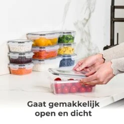 Vershoudbakjes - Meal Prep Bakjes - Lunchbox - Diepvriesbakjes - Vershouddoos - Vershoudbakjes Set - Plastic Bakjes - Voedselcontainer - Magnetron Bakjes Met Deksel - 18 Stuks - BPA Vrij - Stosh 25 Vershoudbakjes - Meal Prep Bakjes - Lunchbox - Diepvriesbakjes - Vershouddoos - Vershoudbakjes Set - Plastic Bakjes - Voedselcontainer - Magnetron Bakjes Met Deksel - 18 Stuks - BPA Vrij - Stosh -Winkel Voor Dagelijkse Benodigdheden 1200x1200 4364