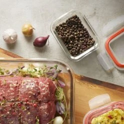 Lock&Lock Glazen (mini) Vershoudbakjes - Glazen Bakjes Met Deksel - Airfryer Bakjes - Set Van 4 Stuks - 160ml -Winkel Voor Dagelijkse Benodigdheden 1200x1200 4371