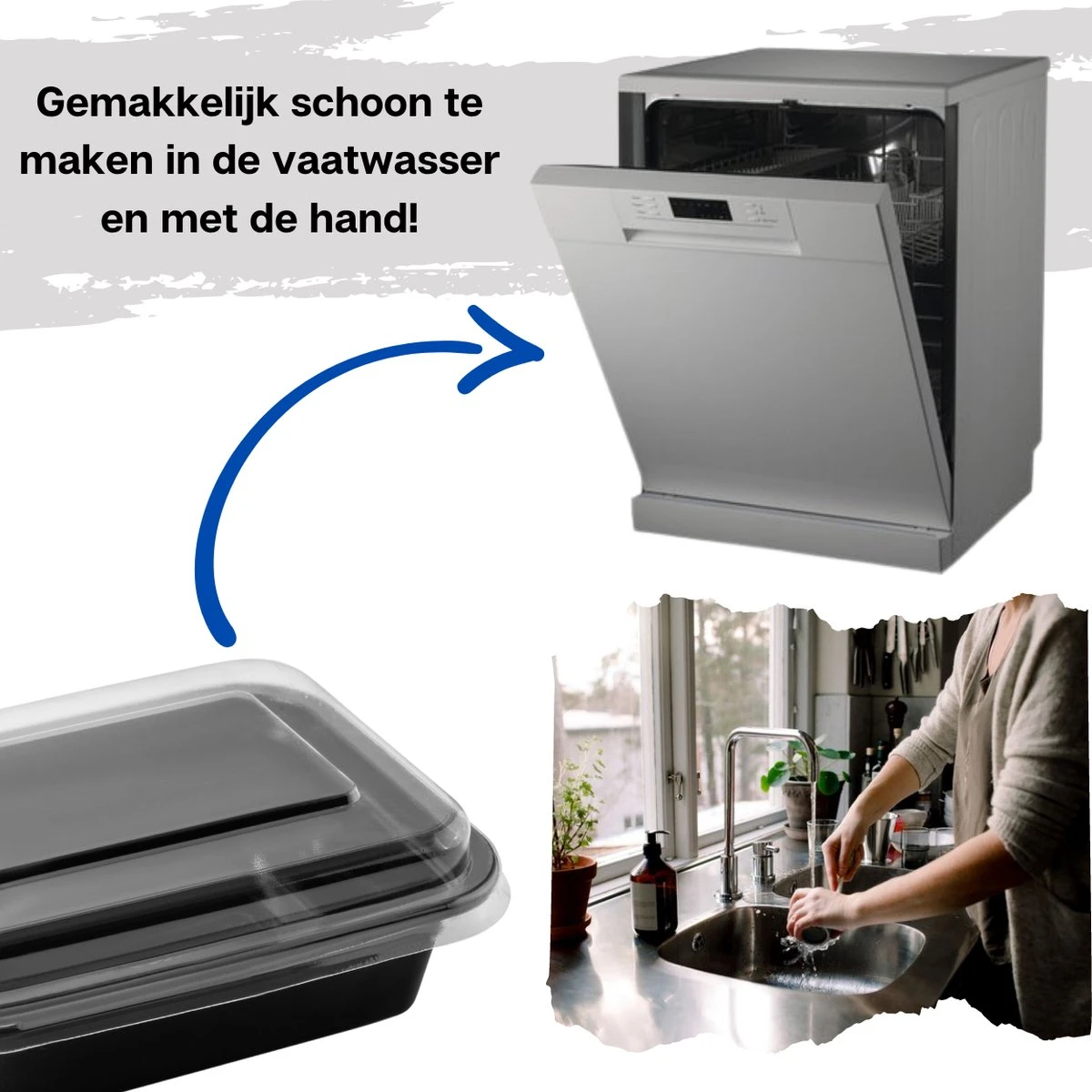 Meal Prep Bakjes - 14 Stuks - 1 Compartiment - Lunchbox - Diepvriesbakjes - Vershoudbakjes - Plastic Bakjes Met Deksel - Magnetron Bakjes Met Deksel - Meal Prep - Vershouddoos - 1L - BPA Vrij 7 Meal Prep Bakjes - 14 Stuks - 1 Compartiment - Lunchbox - Diepvriesbakjes - Vershoudbakjes - Plastic Bakjes Met Deksel - Magnetron Bakjes Met Deksel - Meal Prep - Vershouddoos - 1L - BPA Vrij - Afbeelding 5