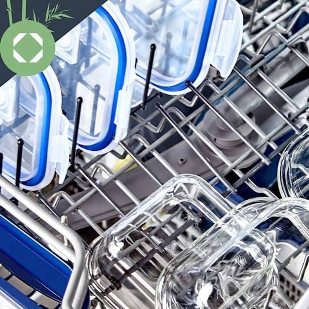 Klarstein Vierkante Glazen Box - Set Van 3 Vershoudbakjes : 800 Ml /620 Ml / 320 Ml - Met Deksel - Luchtdicht - Lekvrij 9 Klarstein Vierkante Glazen Box - Set Van 3 Vershoudbakjes : 800 Ml /620 Ml / 320 Ml - Met Deksel - Luchtdicht - Lekvrij - Afbeelding 7