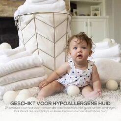 Merino Wollen Drogerballen XL - 10 Stuks - Herbruikbare Wasballen - Natuurlijke Wasverzachter - Wasbollen - Dryer Balls - Duurzame Nieuw-Zeelandse Droogballen -Winkel Voor Dagelijkse Benodigdheden 1200x1200 868