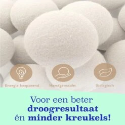 Casa Calma Drogerballen (6 Stuks) - Inclusief Opbergzakje - 100% Natuurlijk Schapenwol - Droger Ballen - Zero Waste Wasverzachter Bollen - Energiebesparend Drogen Met Droogbollen - Dryer Balls - Diervriendelijk & Milieuvriendelijk - Energie Besparen 15 Casa Calma Drogerballen (6 Stuks) - Inclusief Opbergzakje - 100% Natuurlijk Schapenwol - Droger Ballen - Zero Waste Wasverzachter Bollen - Energiebesparend Drogen Met Droogbollen - Dryer Balls - Diervriendelijk & Milieuvriendelijk - Energie Besparen -Winkel Voor Dagelijkse Benodigdheden 1200x1200 870