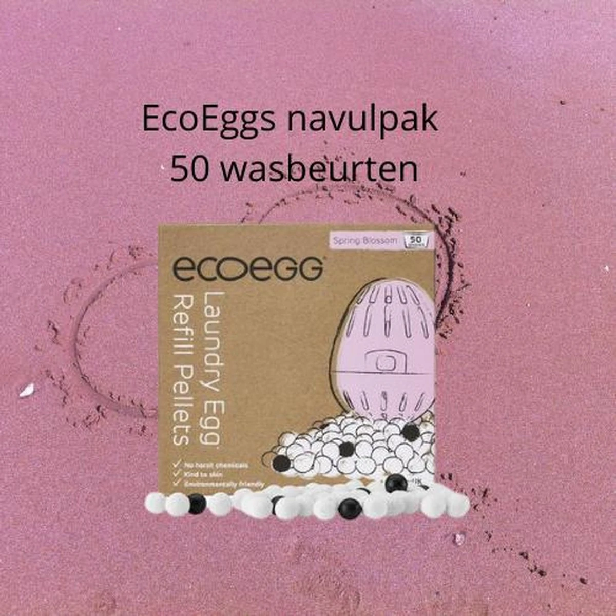 EcoEgg - Navul Eco-egg Wasbol - Refill Ecoegg Spring Bloesem - Vegan - Zuinig Wassen - Milieuvriendelijk Wassen - Propere Eco Wassen - 50 X Goedkoop Wassen 7 EcoEgg - Navul Eco-egg Wasbol - Refill Ecoegg Spring Bloesem - Vegan - Zuinig Wassen - Milieuvriendelijk Wassen - Propere Eco Wassen - 50 X Goedkoop Wassen - Afbeelding 5