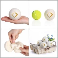 LuxerLiving Wasbol Set Van 6 - Droogt Tot 30% Sneller - Wasverzachter - Droger Ballen - Dryer Balls - Ecologisch - 100% Wol 13 LuxerLiving Wasbol Set Van 6 - Droogt Tot 30% Sneller - Wasverzachter - Droger Ballen - Dryer Balls - Ecologisch - 100% Wol -Winkel Voor Dagelijkse Benodigdheden 1200x1200 938