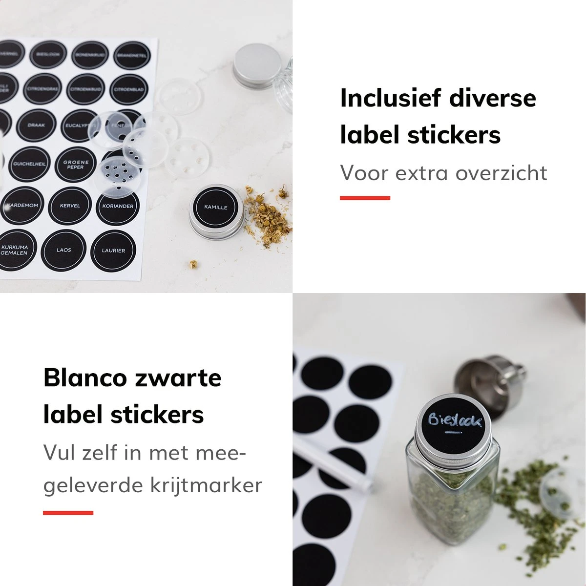 Deleca Kruidenrek Organizer Met 24 Kruidenpotjes - Vierkant - Strooideksel & Labels - Ophangbaar Of Staand - Industrieel / Zwart 9 Deleca Kruidenrek Organizer Met 24 Kruidenpotjes - Vierkant - Strooideksel & Labels - Ophangbaar Of Staand - Industrieel / Zwart - Afbeelding 7