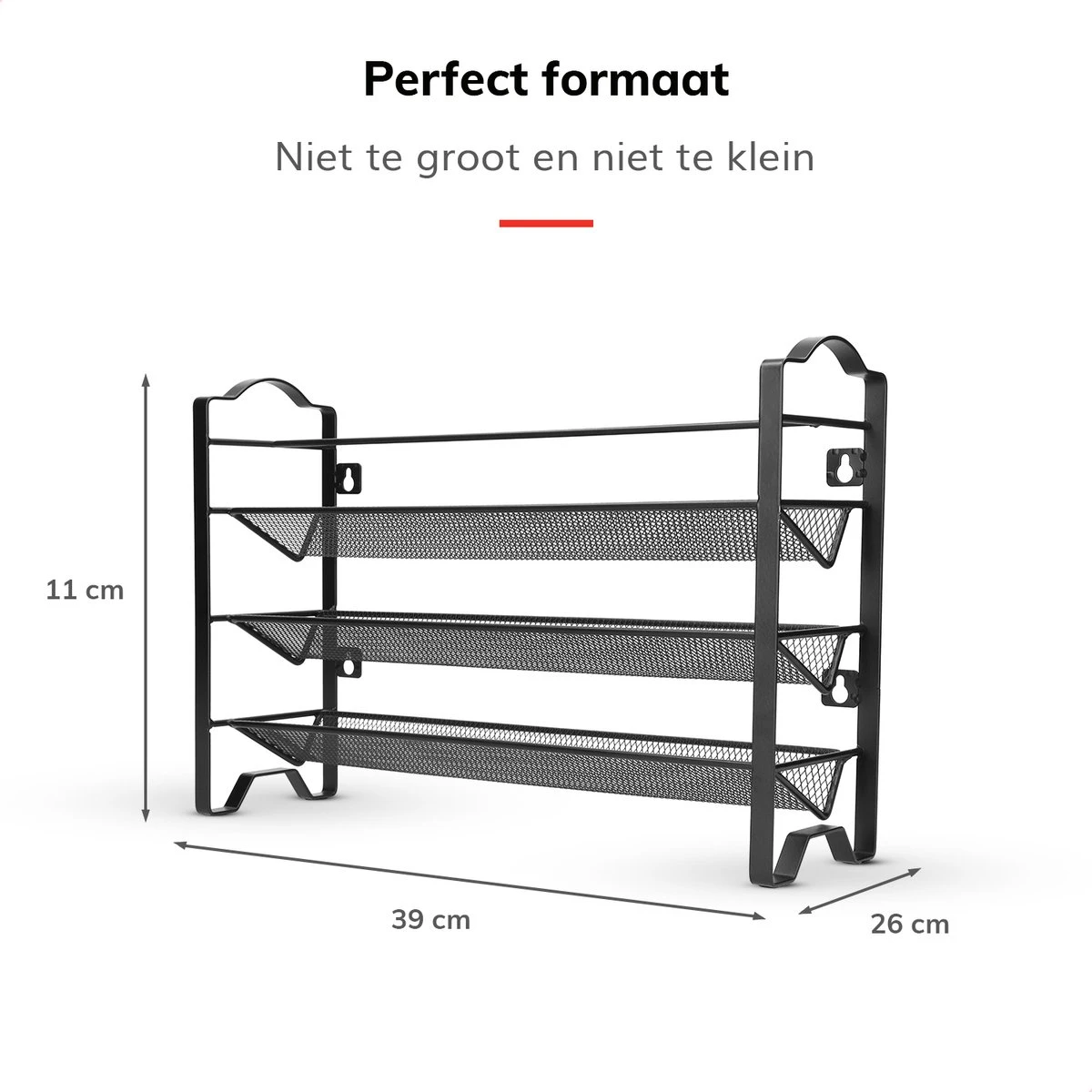 Deleca Kruidenrek Organizer Met 24 Kruidenpotjes - Vierkant - Strooideksel & Labels - Ophangbaar Of Staand - Industrieel / Zwart 12 Deleca Kruidenrek Organizer Met 24 Kruidenpotjes - Vierkant - Strooideksel & Labels - Ophangbaar Of Staand - Industrieel / Zwart - Afbeelding 10