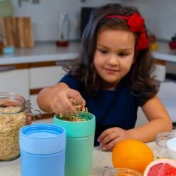 Coninx Yoghurtbeker To Go - Muesli Beker To Go - Lunchbeker - Mueslibeker 640ml ( 450ml+190ml ) - Blauw 18 Coninx Yoghurtbeker To Go - Muesli Beker To Go - Lunchbeker - Mueslibeker 640ml ( 450ml+190ml ) - Blauw -Winkel Voor Dagelijkse Benodigdheden 1200x1200 985